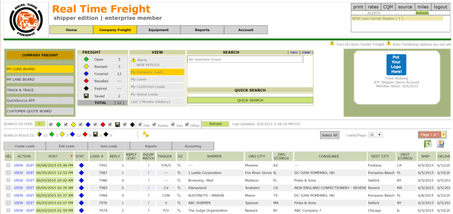 Real Time Freight Now Integrates with QuickBooks