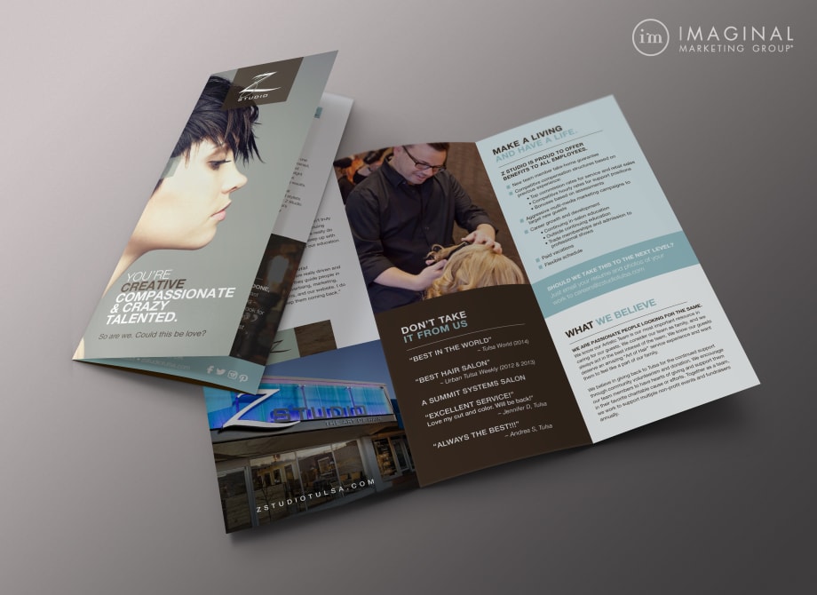 STAMP 2016: Z Studio's Employee Recruitment Brochure