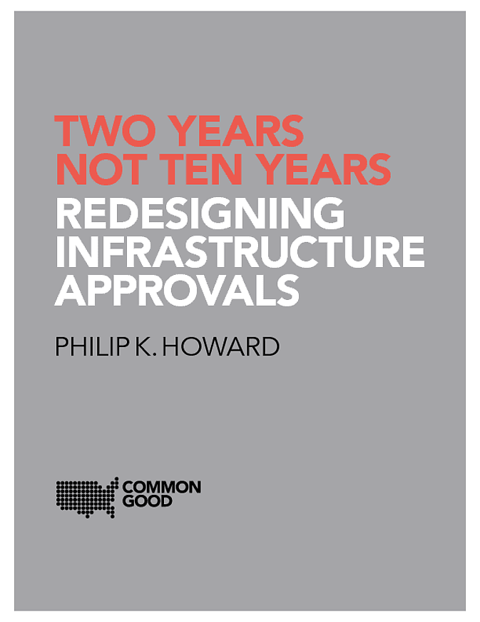Red Tape’s Huge Impact on Cost of Infrastructure Projects