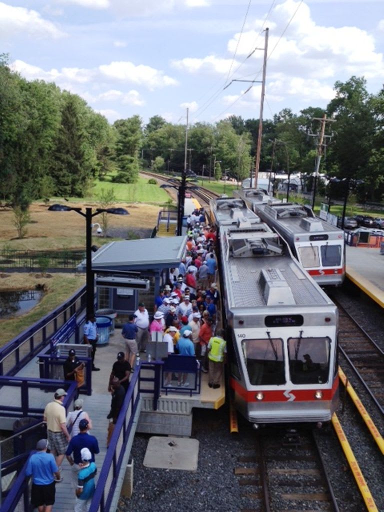 From tee to green: SEPTA service an ace for U.S. Open spectators