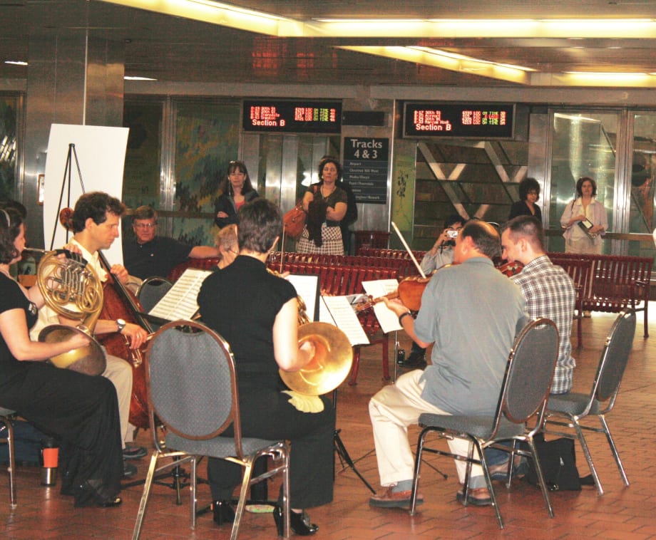 The commute gets cultured