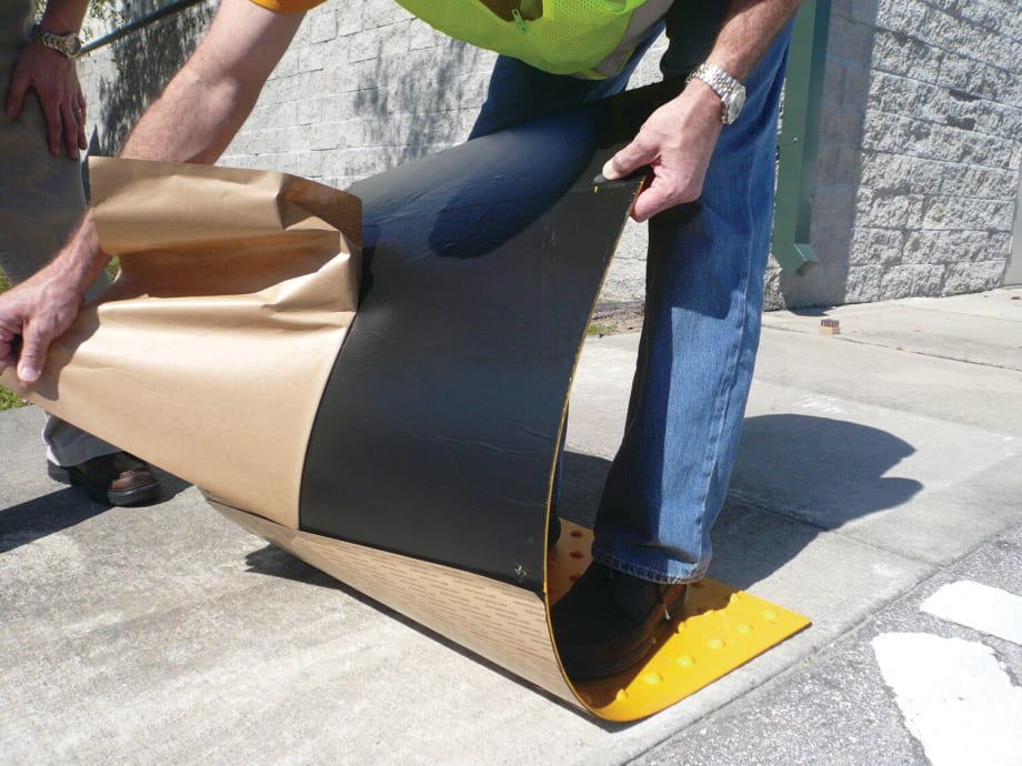 DWS unveils ADA-compliant tactile warning mat for pedestrians