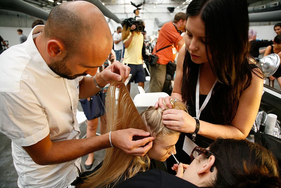 FASHION WEEK: Updos and Low Ponytails at Marc Jacobs and Diesel