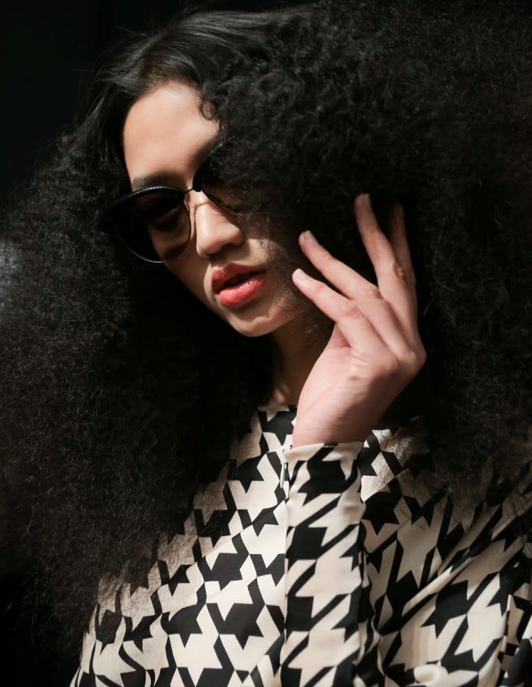 FASHION WEEK: Clean, Classy OPI Nails at Reem Acra
