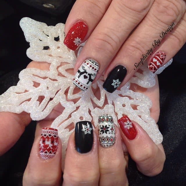 Reindeer Nail Art That Reigns Supreme