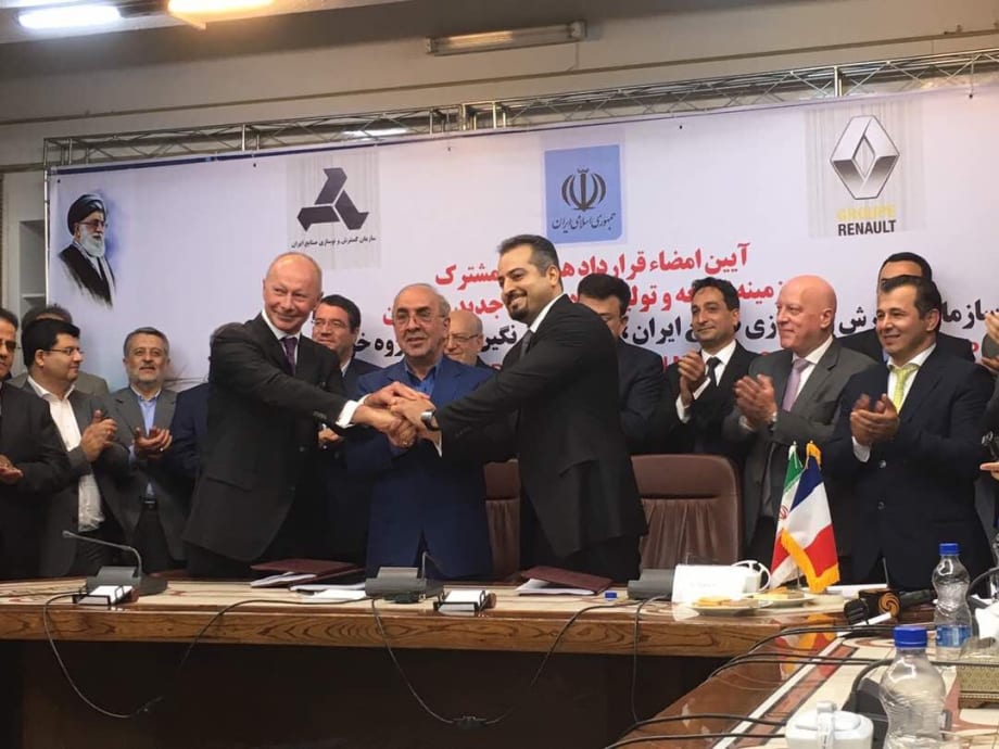 Renault Forms New Joint Venture Company in Iran