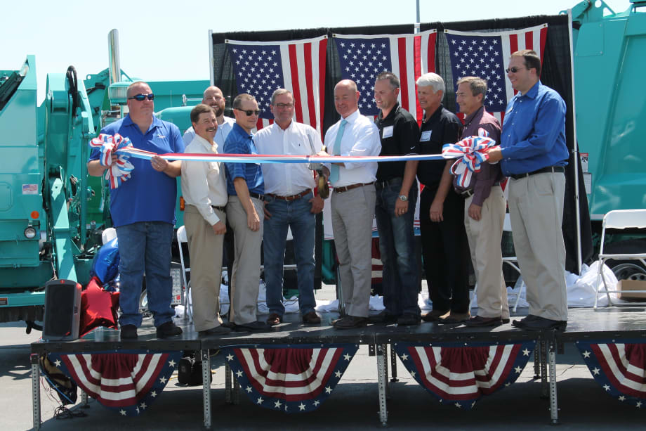 Cascade Natural Gas Providing Service to Natural Gas Fueling Station for Garbage Trucks