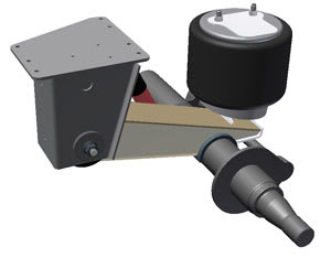 Ridewell Releases RAR‐260 25K Suspension with Bolt‐On Hangers