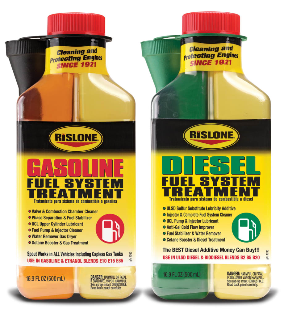 Rislone Gasoline and Rislone Diesel Fuel System Treatments