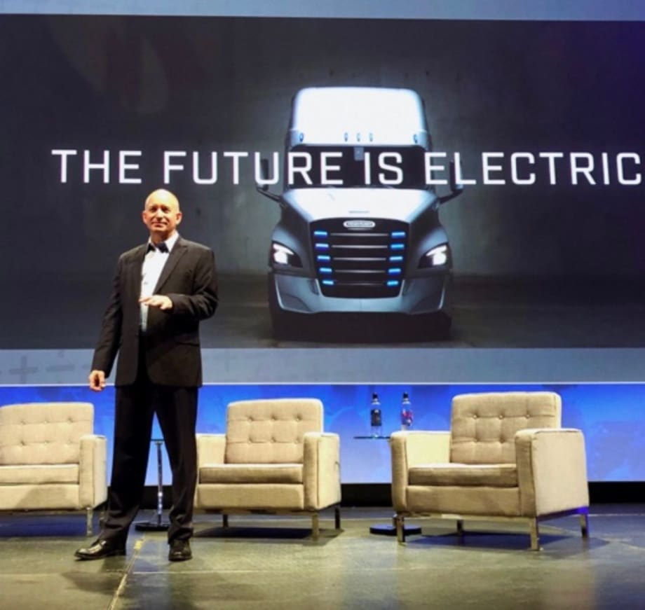 DTNA CEO says future of commercial transport is battery-electric
