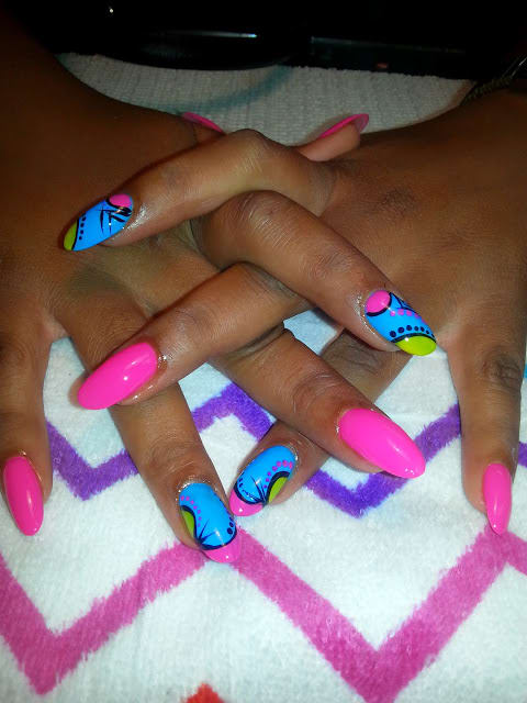 World Cup 2014 Nail Art
