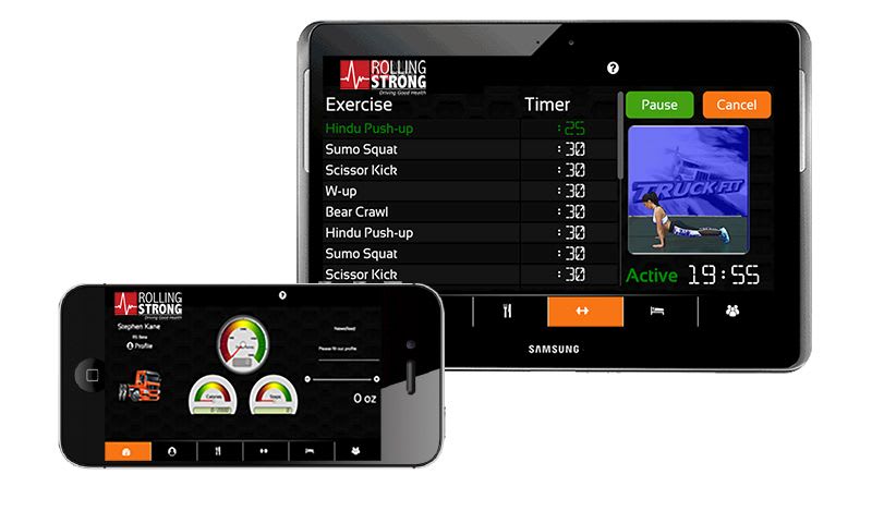 Rolling Strong Offers Mobile Driver Health and Wellness Platform