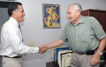 Truck Dealership Hosts Presidential Candidate
