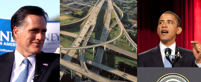 A Bid to Have Obama, Romney Debate Infrastructure Investment

