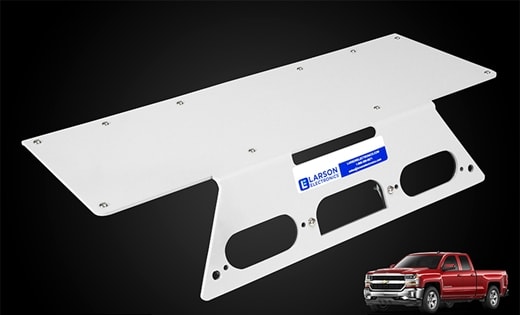 Chevrolet Silverado No-Drill Mounting Plates
