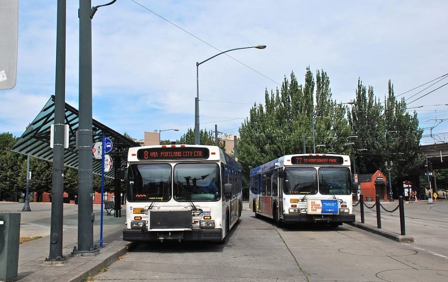 Caution When Passing Other Buses In 'The Zone'