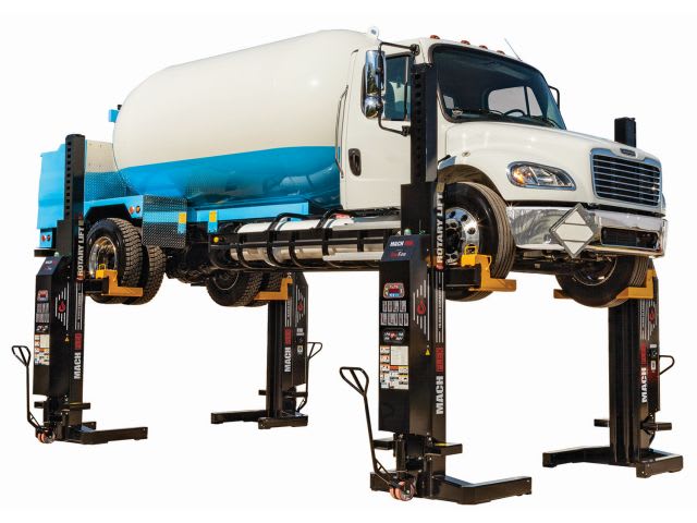 Rotary Lift Expands Mach Flex Mobile Column Lift Lineup