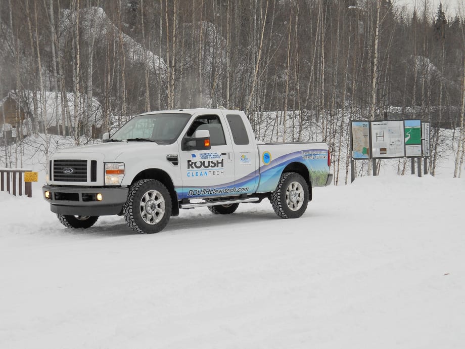 Alaska Public Sector Fleets Test Propane-Fueled F-250 Pickup Trucks