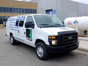 Roush Liquid Propane Injected E-Series Vans