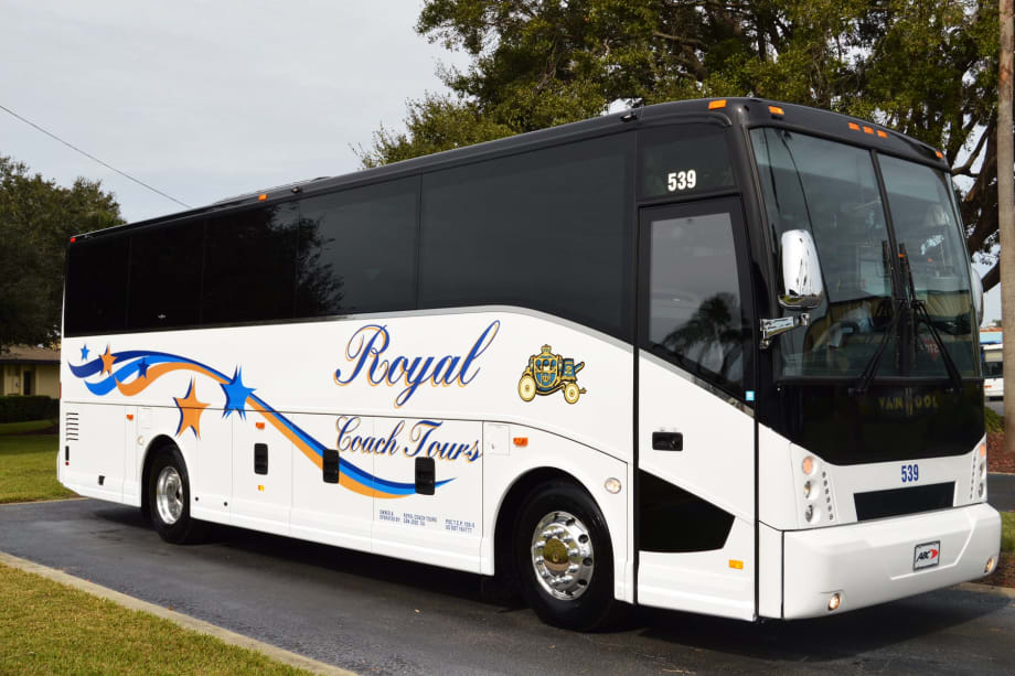 ABC Delivers Van Hool CX35s to Royal Coach Tours