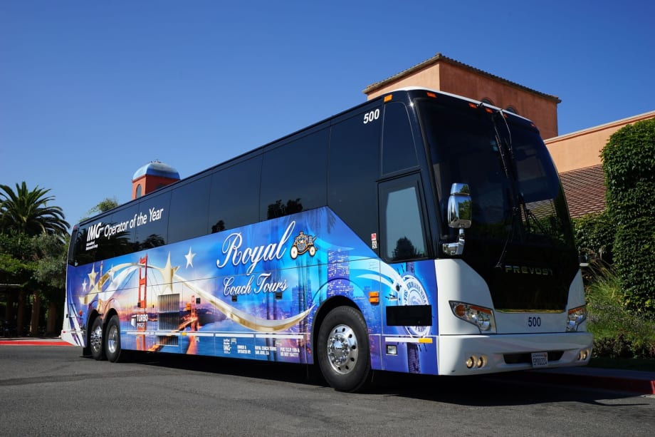 Royal Coach Tours named IMG Operator of the Year