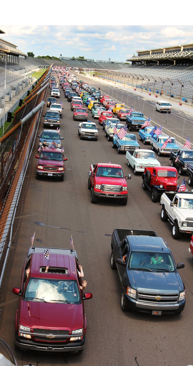 Pickup Trucks from Across Rural America Break Guinness World Record