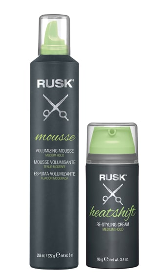 New Heatshift and Mousse from Rusk