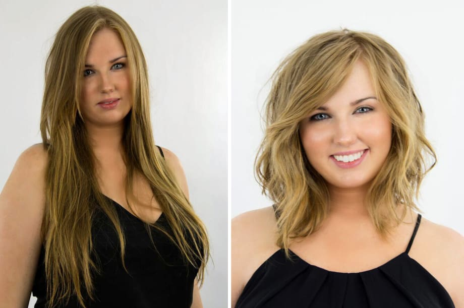 How-To: Long to Medium Choppy Bob Makeover by Ruth Roche