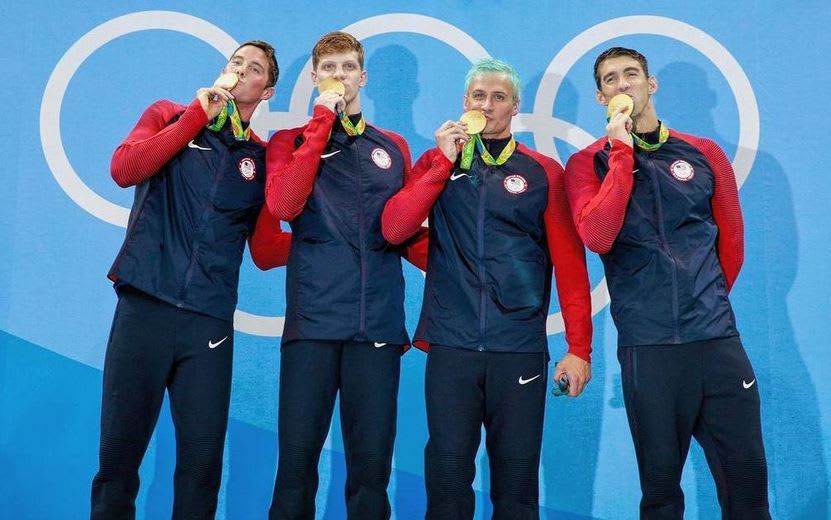 Silver Fox to...Green Giant? US Olympic Swimmer Ryan Lochte's Unexpected Makeover