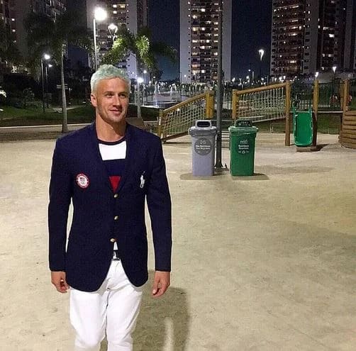 Silver Fox to...Green Giant? US Olympic Swimmer Ryan Lochte's Unexpected Makeover