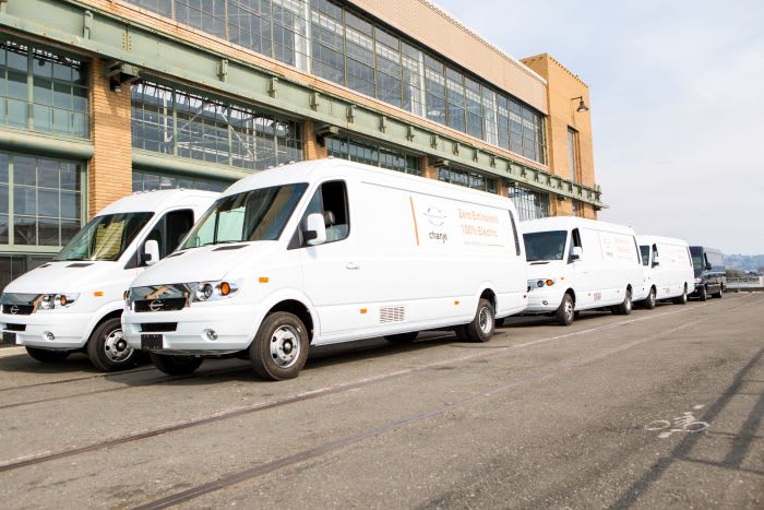 Ryder Taking Delivery of 125 Chanje Electric Vans