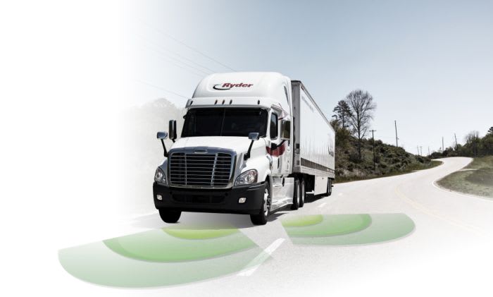 Ryder Adds Safety Tech to Standard Rental-Truck Spec