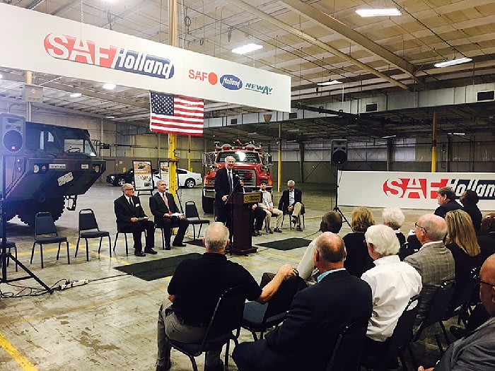 SAF-Holland Invests $4 Million in Manufacturing Expansion