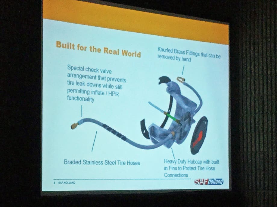 SAF-Holland Unveils Tire Pilot Plus Tire Pressure Management System