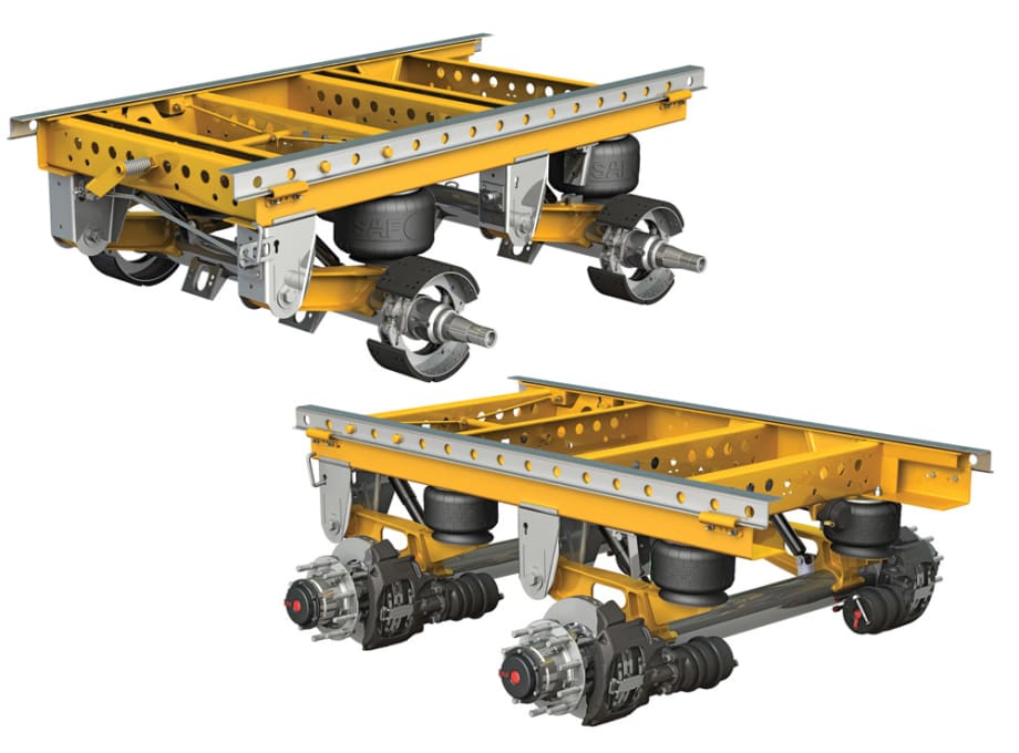 SAF Holland Expands CBX Series Suspension Axle Systems