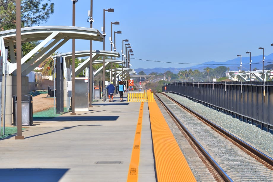 Revamped Calif. station to enhance pedestrian safety