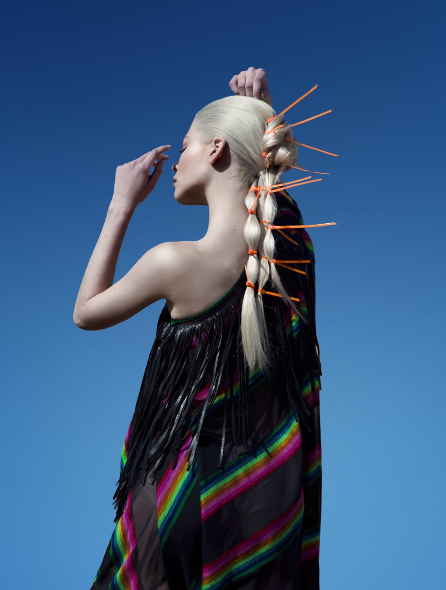 HOW-TO: Embellish Your Festival Hair Styles With Zip-Ties