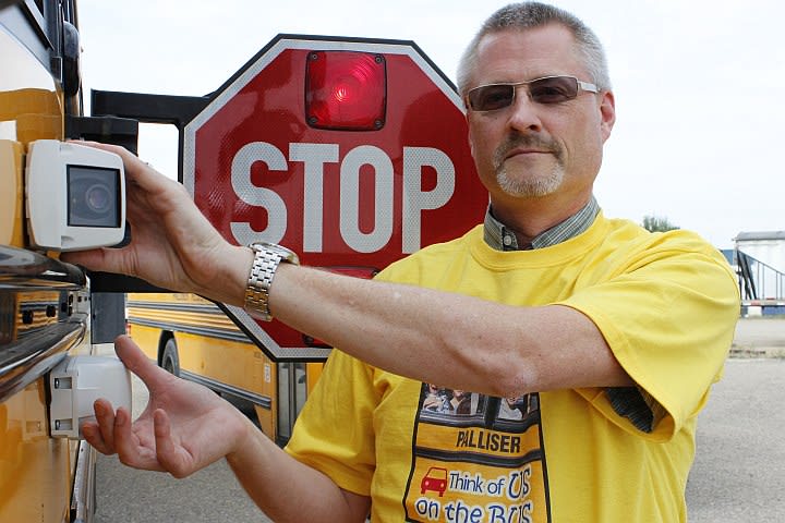 Districts Put a Dent in Bus Passing With Stop-Arm Cameras