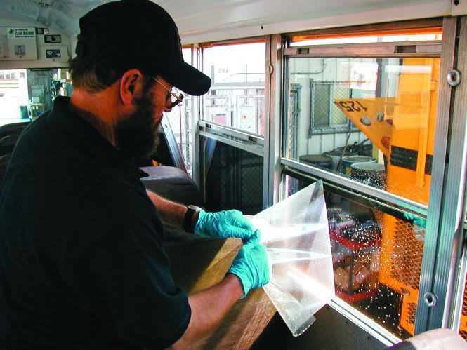 Anti-vandalism methods save $70 per window, deter damage to seats