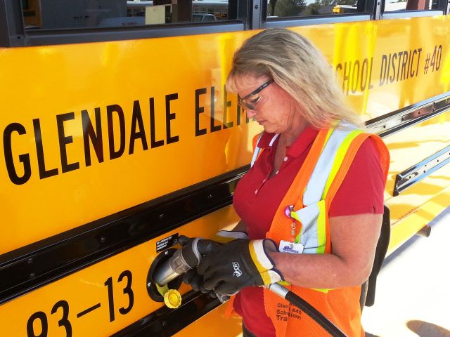 How to maximize staff safety around alt-fuel buses