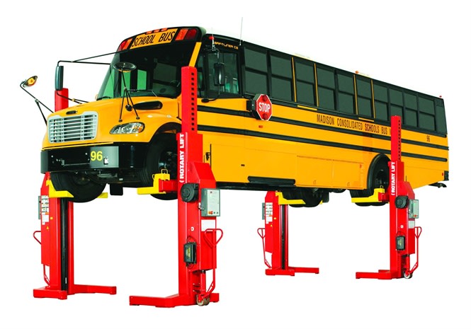 Wireless Mach 4 mobile column lift