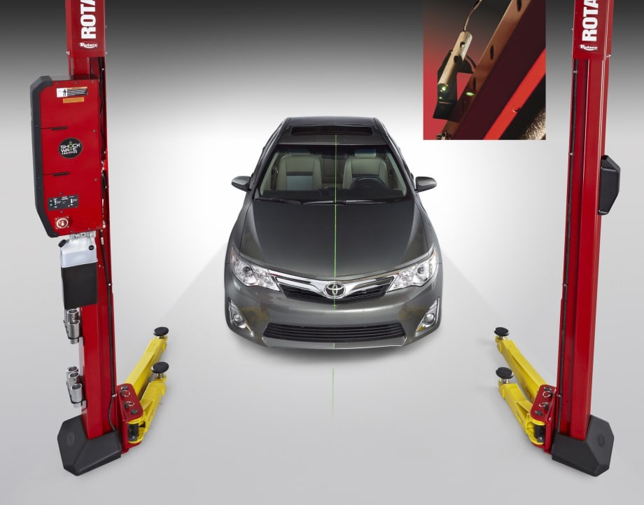 Spotline laser vehicle spotting guide