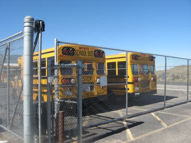 Bus yard safety, inside and out