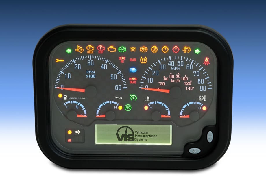 Dashboard gauges, clusters