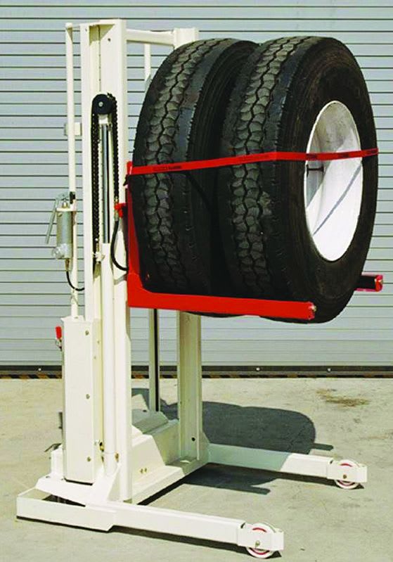High lift wheel dolly
