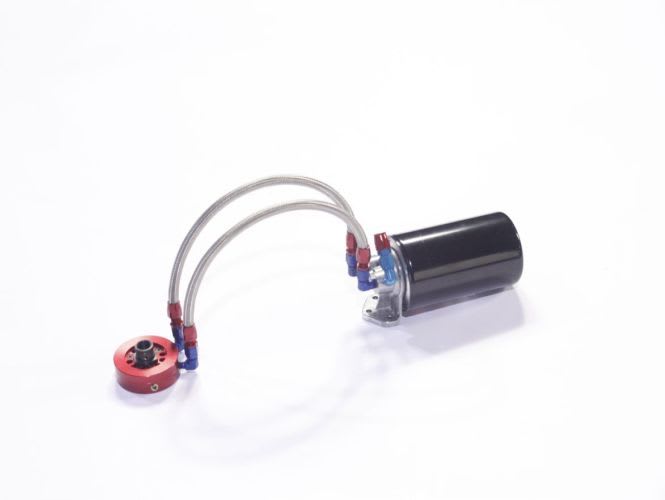 TopDog V oil bypass filtration system 