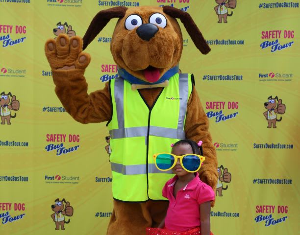 First Student Kicks Off 3rd Safety Dog School Bus Tour