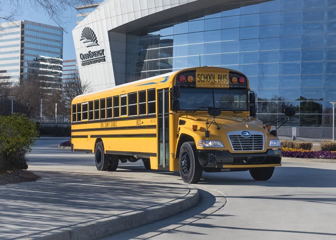 Electronic Stability Control, Backup Cameras Now Standard on Some Blue Bird School Buses
