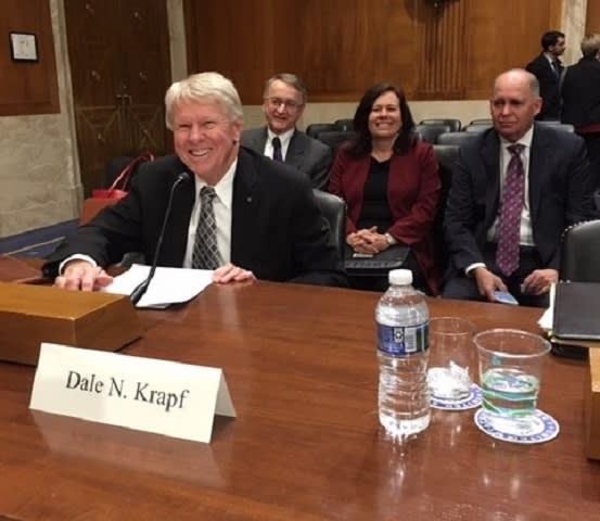 Krapf Chairman Testifies Before Congress on DERA Program
