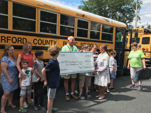 Driver Donates Retirement Incentive to Special-Needs Student Program